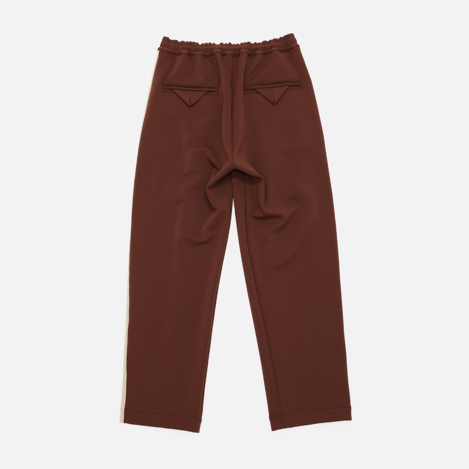 LACE TAPE TRACK PANTS（BROWN）