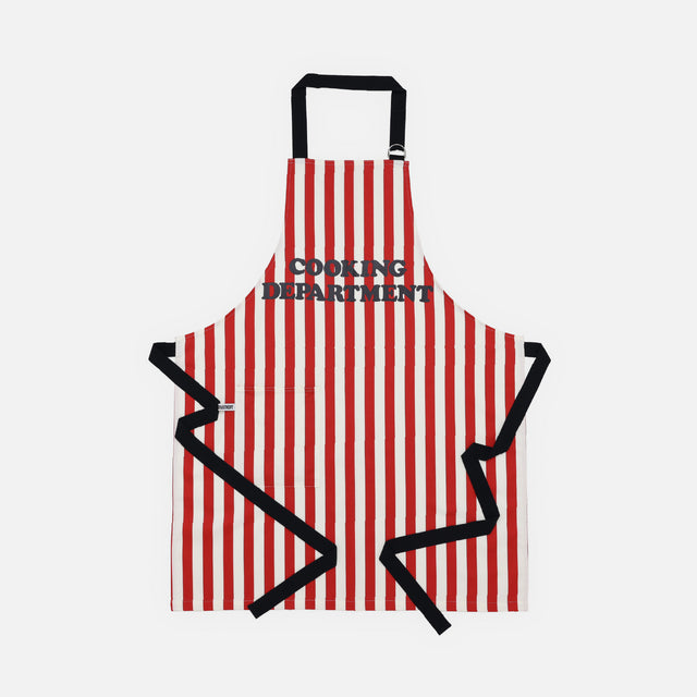 Apron Market Stripe（RED）