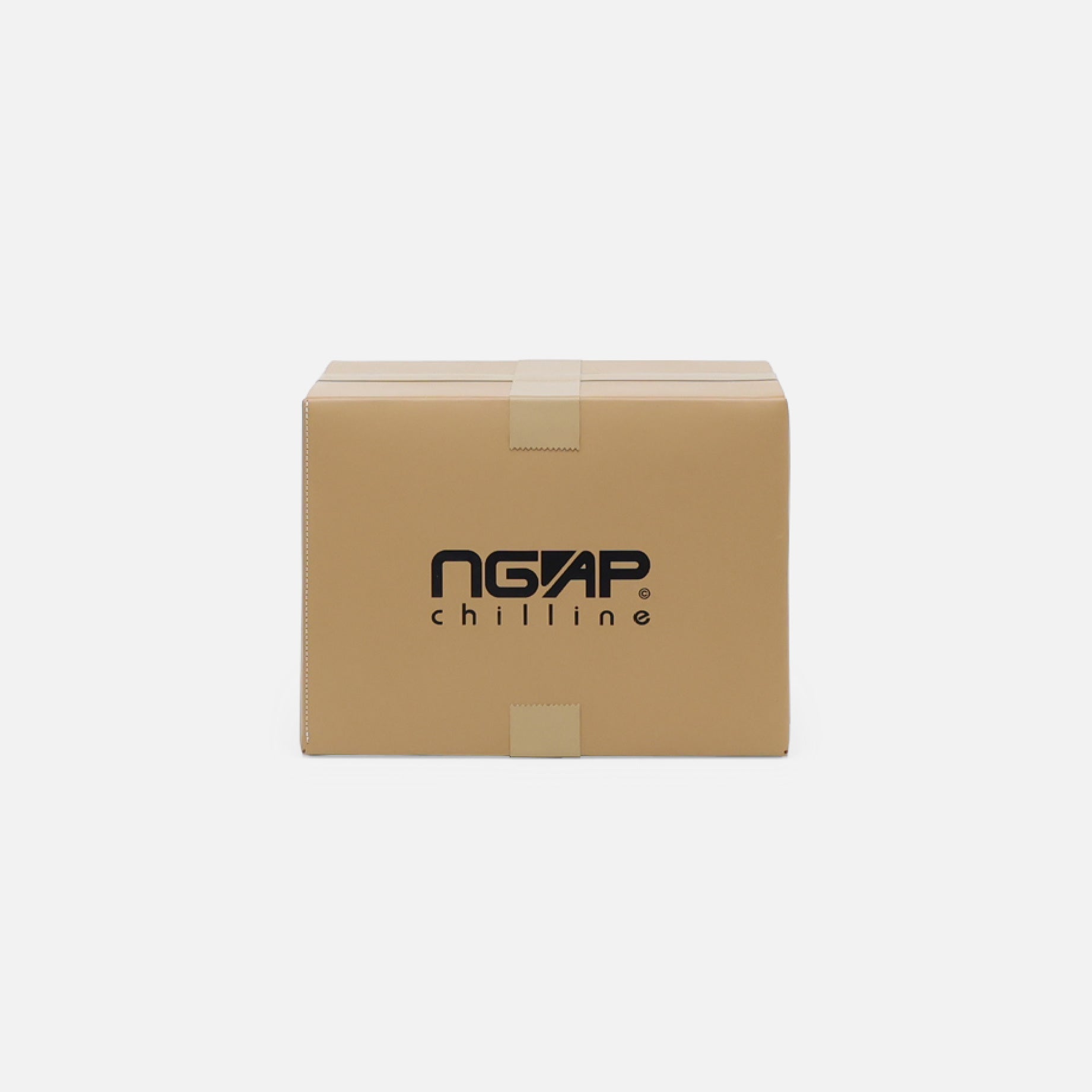 NGAP LEATHER CARDBOARD BOX CUSHION CHAIR（SMALL）